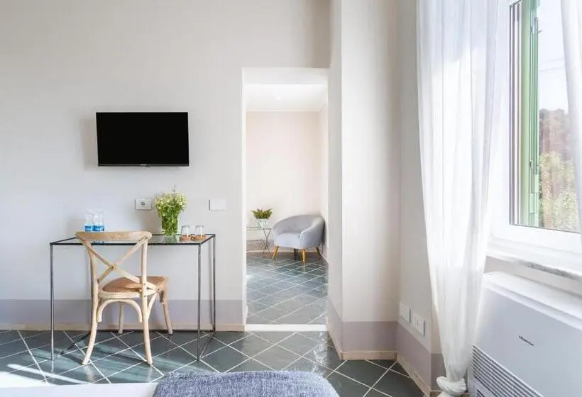 デラックスルーム, Villa Borgovecchio B&b