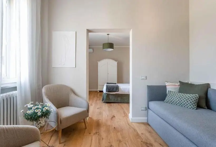 庭の見えるジュニアスイート, Villa Borgovecchio B&b