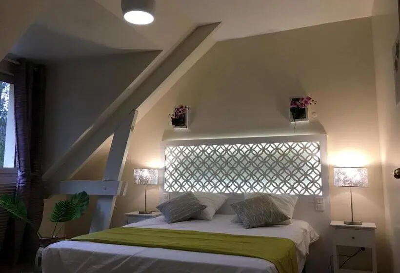 ２ベッドスイートルーム, Au Charme Du Lac Piscine Chauffé Proche Parc Et Restaurant Du Casino