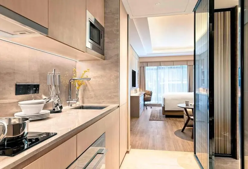 デラックススタジオ, Marriott Executive Apartments Hangzhou Yuhang