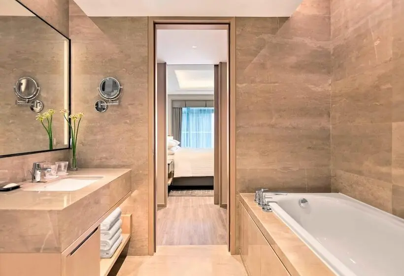 ２ベッドルームアパートメント, Marriott Executive Apartments Hangzhou Yuhang