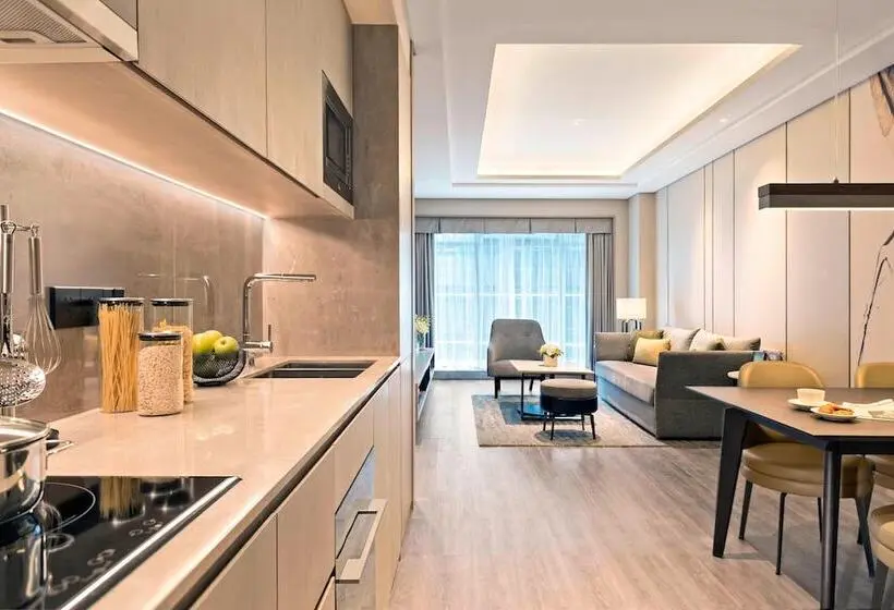 １ベッドルームアパートメント, Marriott Executive Apartments Hangzhou Yuhang