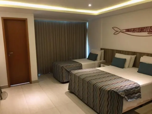 片側に海が見えるデラックスルーム, Paradiso Pero Praia