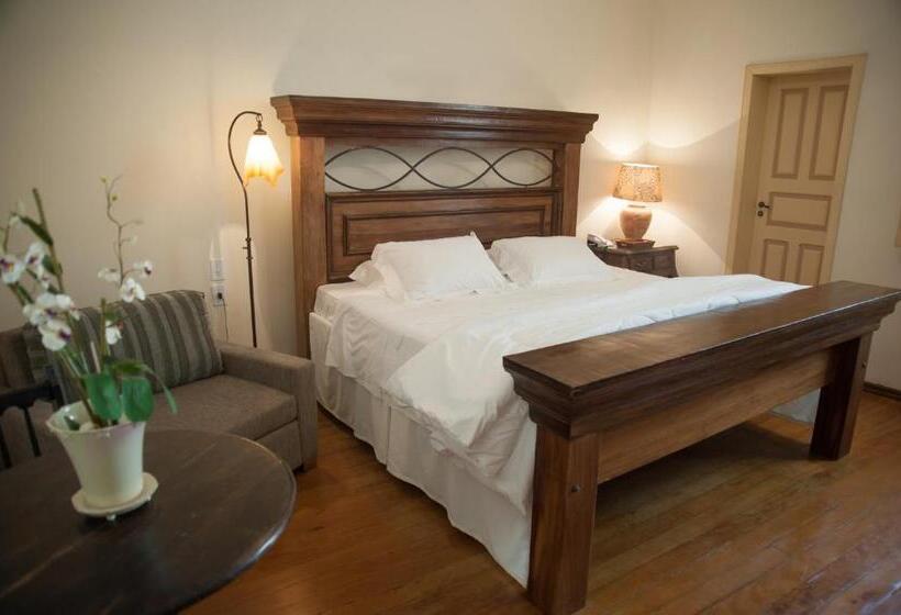 带大床的高级房间, Pousada Villa Magnolia