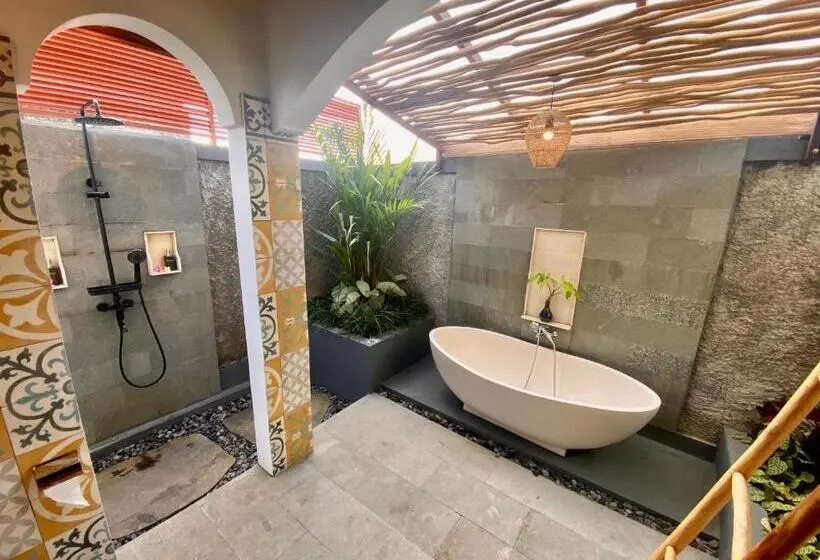 Huvila, 1 makuuhuone ja uima-allas, Pondok Uma Ubud