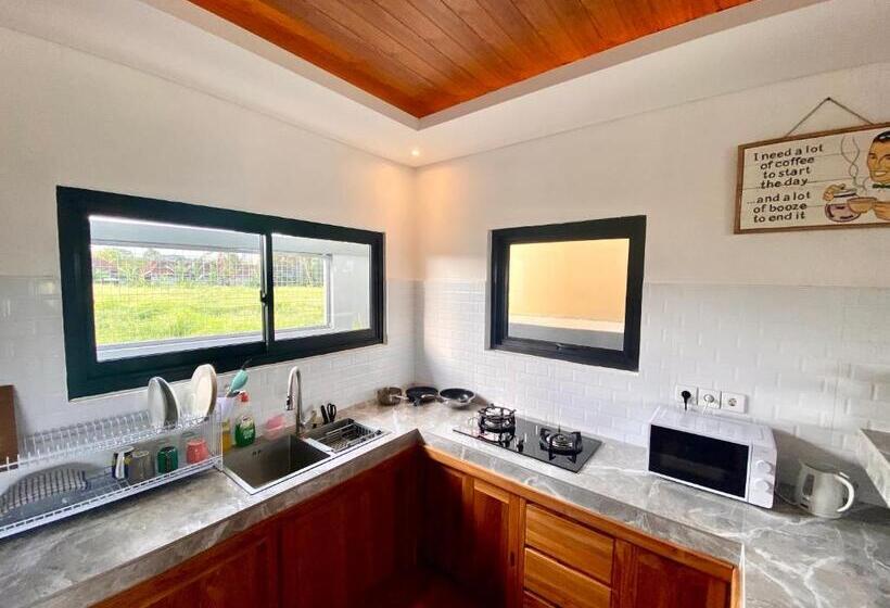 וילה עם חדר שינה אחד ובריכת שחיה, Pondok Uma Ubud