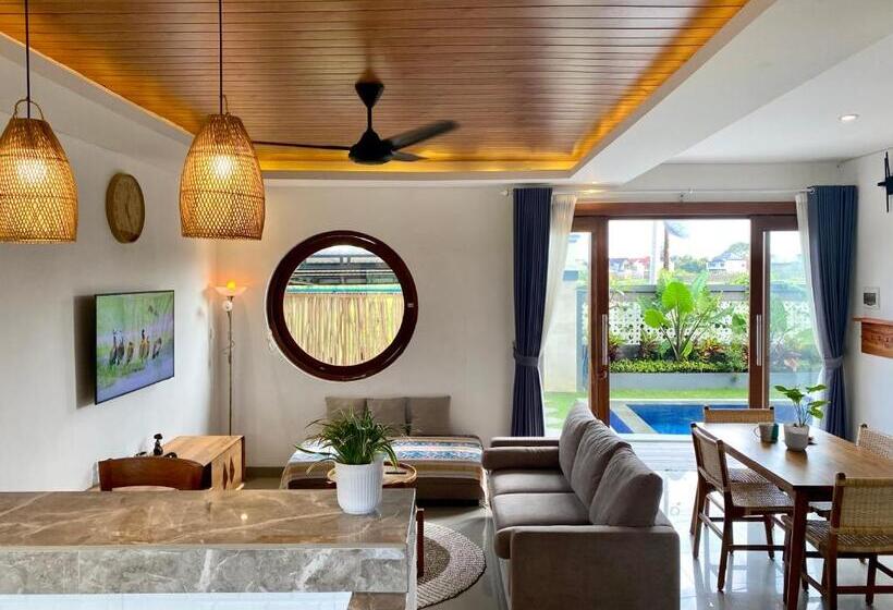 וילה עם חדר שינה אחד ובריכת שחיה, Pondok Uma Ubud