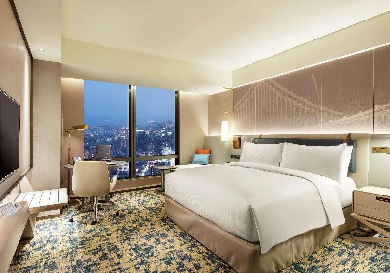 اتاق اجرایی با تخت بزرگ, Hilton Taipei Sinban