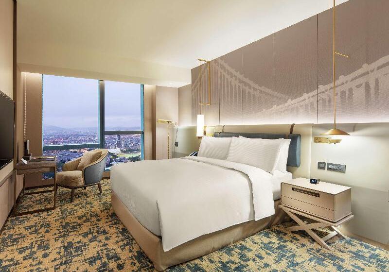 اتاق استاندارد با تخت بزرگ, Hilton Taipei Sinban