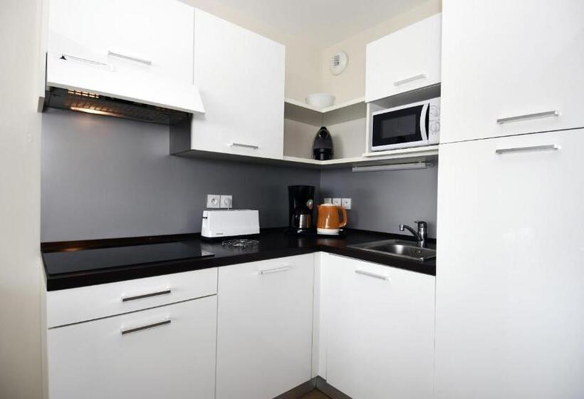 침실 1개 바다 전망 아파트, Residence Odalys Les Dunes Du Soleil