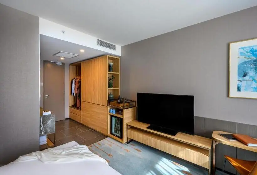 キングサイズベッドのデラックスルーム, Novotel Melbourne Central