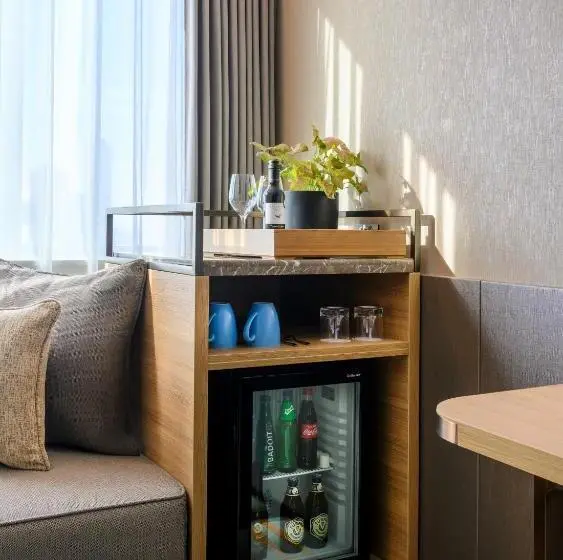 キングサイズベッドのスーペリアルーム, Novotel Melbourne Central