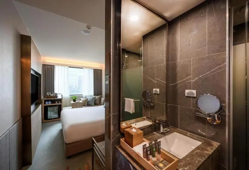キングサイズベッドのスタンダードルーム, Novotel Melbourne Central