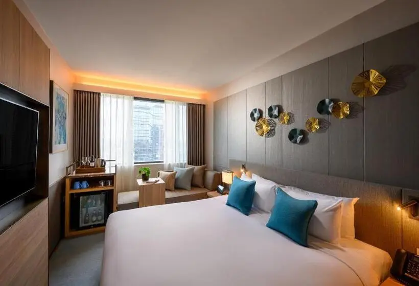キングサイズベッドのスタンダードルーム, Novotel Melbourne Central