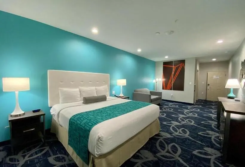 キングサイズベッドのスタンダードルーム, Americas Best Value Inn Houston Willowbrook