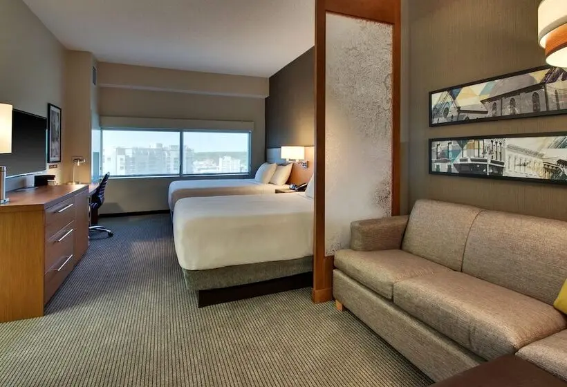 上層階スタンダードルーム, Hyatt Place Iowa City Downtown