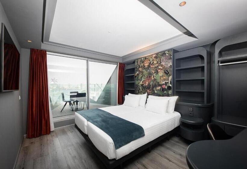 חדר דלוקס נוף לים, Silken Saaj Las Palmas