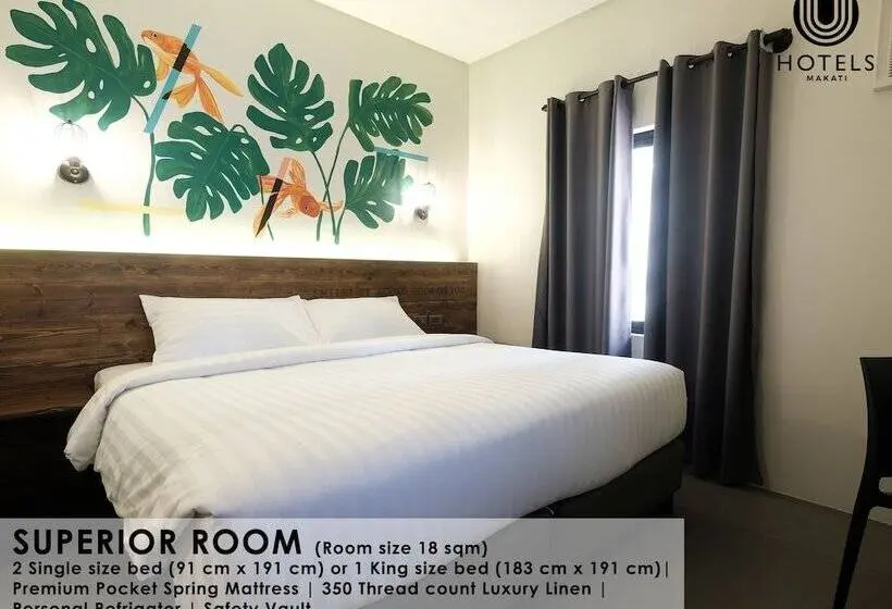 Superior-huone, U Hotels Makati