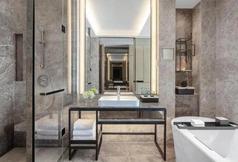 اتاق لوکس با چشمانداز دریا, Xiamen Marriott Hotel Haicang