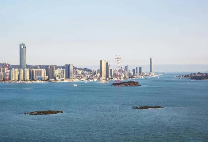 اتاق لوکس با چشمانداز دریا, Xiamen Marriott Hotel Haicang