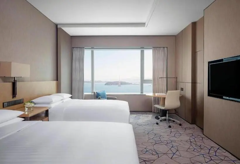 اتاق اجرایی با چشمانداز دریا, Xiamen Marriott Hotel Haicang
