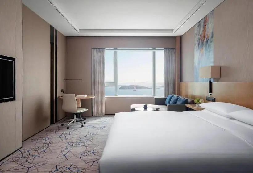 اتاق اجرایی با چشمانداز دریا, Xiamen Marriott Hotel Haicang