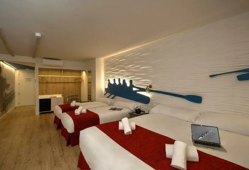 اتاق استاندارد چهار تخته, Casual De Las Olas San Sebastian