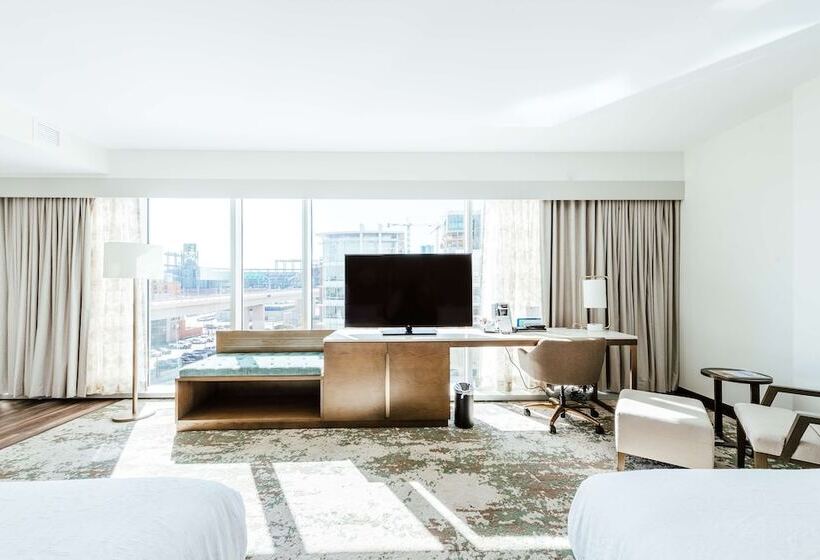 اتاق استاندارد با 2 تخت دوبل, Hilton Garden Inn Denver Union Station, Co