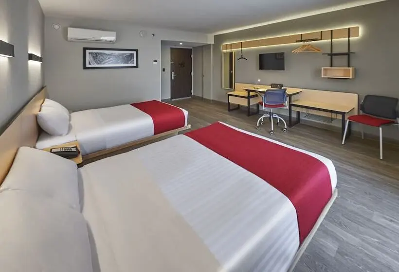 ２ダブルベッドのスタンダードルーム, City Express By Marriott Ciudad De México La Villa