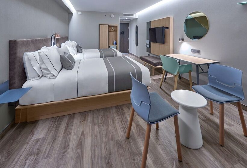 스탠다드 룸 더블 침대 2개, City Express Plus By Marriott Tijuana