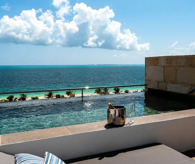 俱乐部套房海洋风景, Majestic Elegance Costa Mujeres All Inclusive