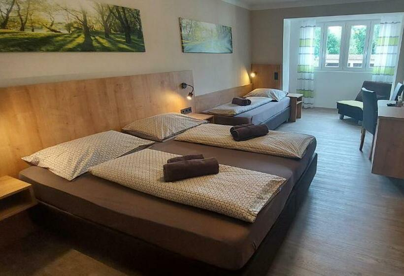 חדר סטנדרט לשלושה, Pension Delagera