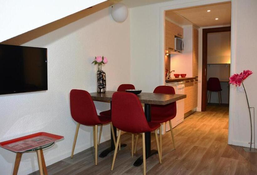 1ベッドルームアパートメント, Résidence Les Baladines