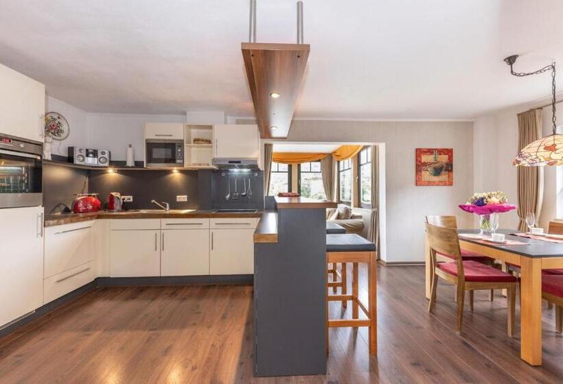 침실 1개 가든 전망 아파트, Gästehaus Schwarzenauer Mühle