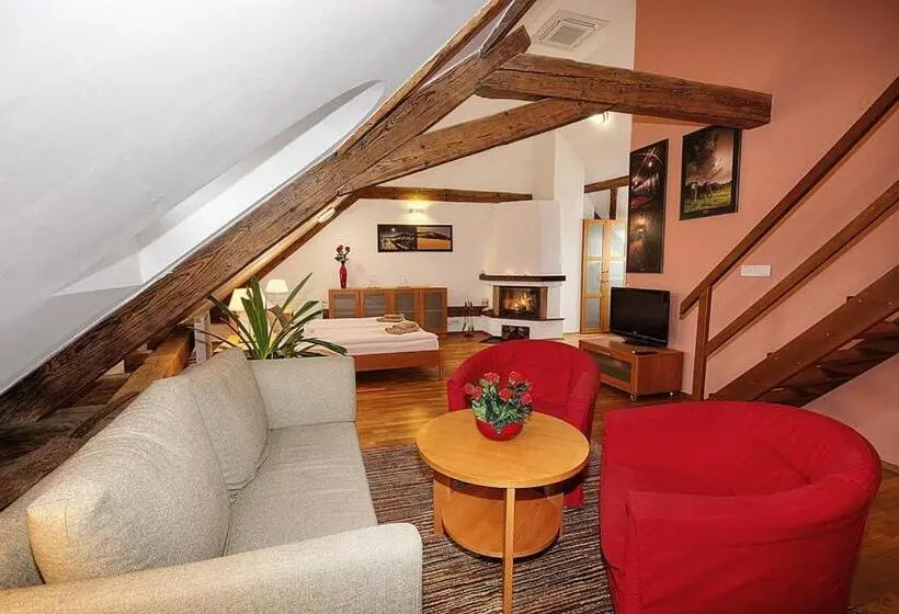 آپارتمان 1 خوابه, Penzion Baltazar Mikulov