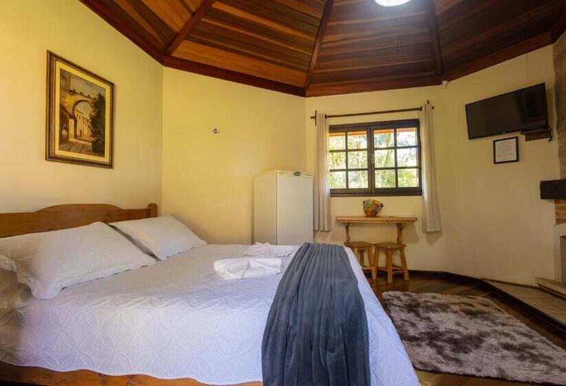 اتاق استاندارد با چشمانداز باغ, Pousada 3 Pinheiros A 400m Do Museu Automotivo Carde