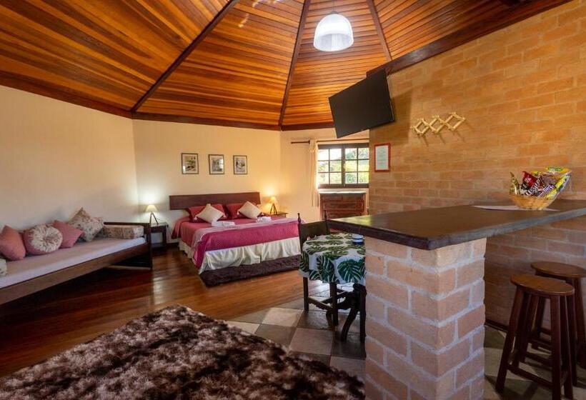 سوئیت با وان آب گرم, Pousada 3 Pinheiros A 400m Do Museu Automotivo Carde