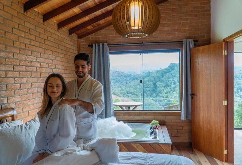 בקתת סופריור בת חדר 1, Pousada Rio Dos Cristais