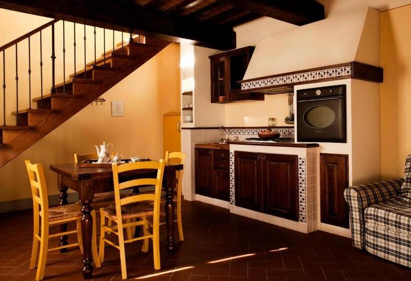 Апартаменты Внутренние 1 Спальня, Agriturismo Fattoria Rozzalupi