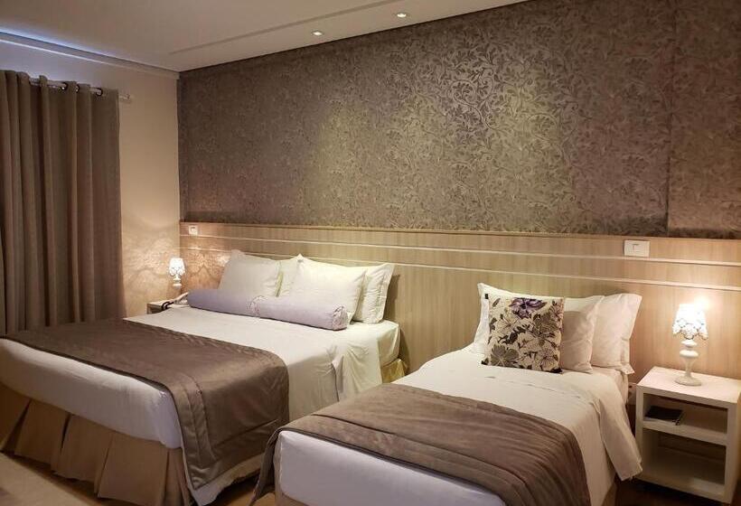 اتاق استاندارد سه نفره, Pousada Annecy Capivari Fácil Acesso Ao Centrinho E Baden Bar