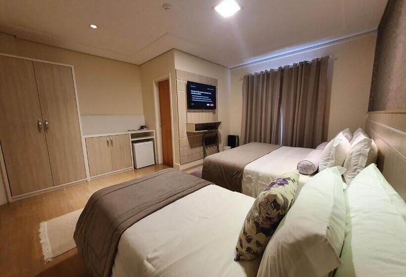 اتاق استاندارد سه نفره, Pousada Annecy Capivari Fácil Acesso Ao Centrinho E Baden Bar