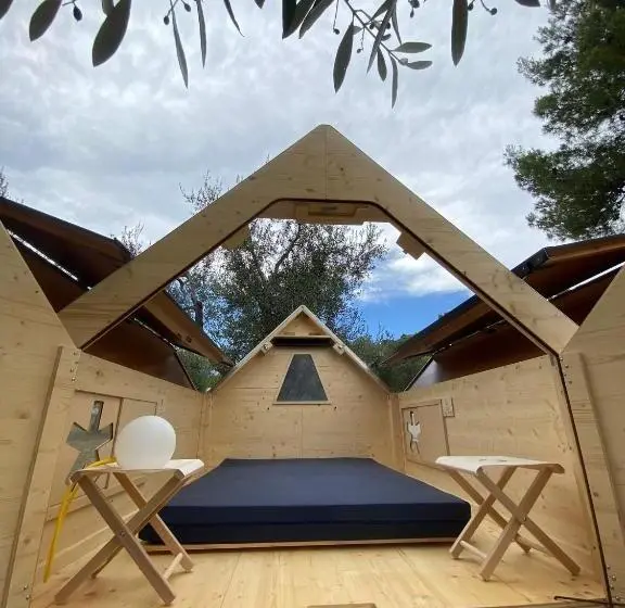 Standard room with outdoor bath, Camping Apartment Vignanotica