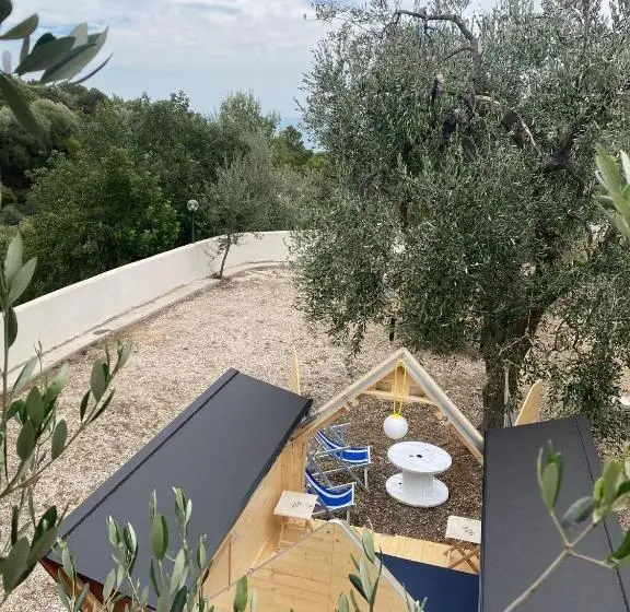 Standard room with outdoor bath, Camping Apartment Vignanotica