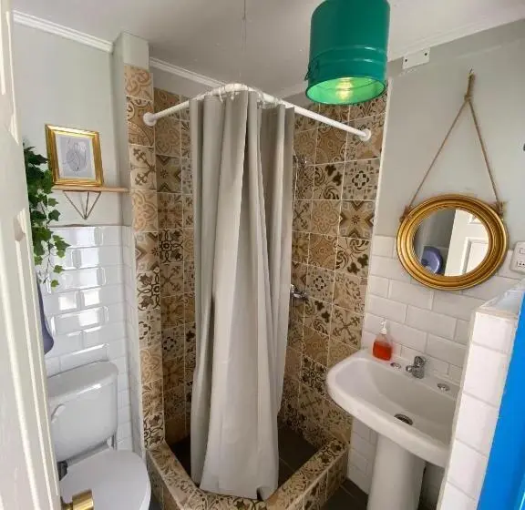 اتاق استاندارد با سرویس بهداشتی مشترک, Rey Lagarto Hostel