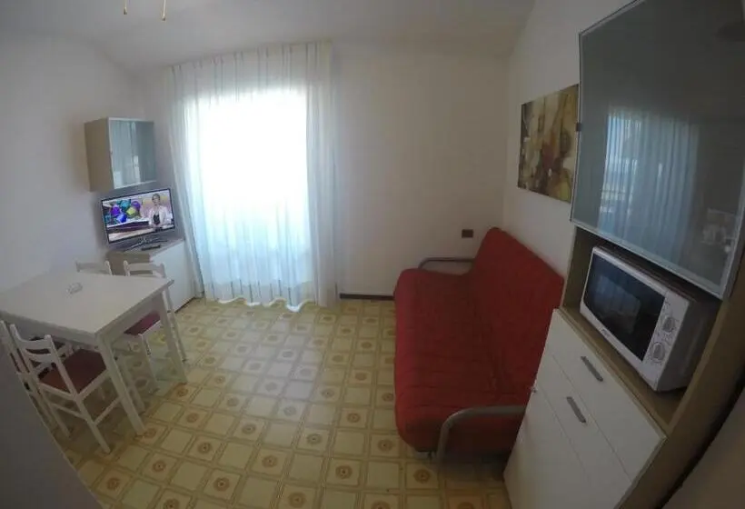 バルコニー付き1ベッドルームアパートメント, Residence Zenith Agenzia Cocal