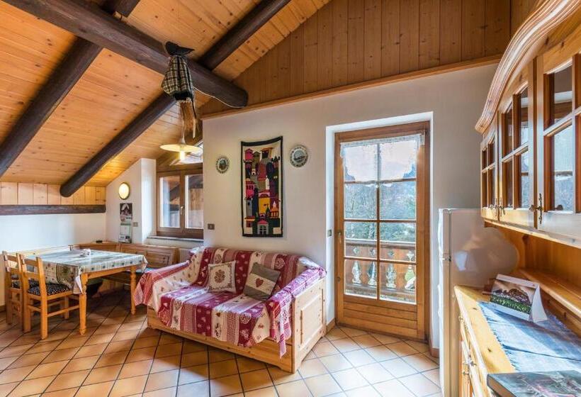 Апартаменты 2 Спальни, Agritur Ciasa Dò Parè