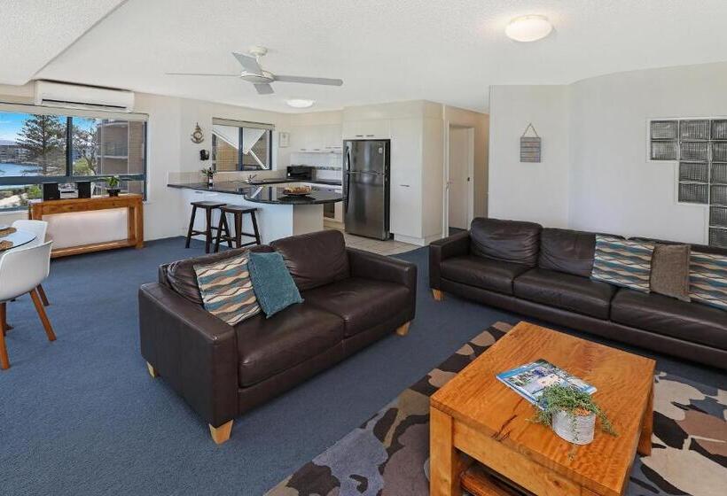 דירת שני חדרים עם מרפת, Cerulean Apartments