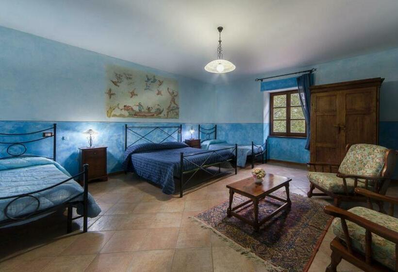 חדר סטנדרט לשלושה, Bio Agriturismo Aia Del Tufo