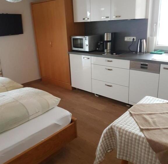 标准工作室带阳台, Gästehaus Steininger