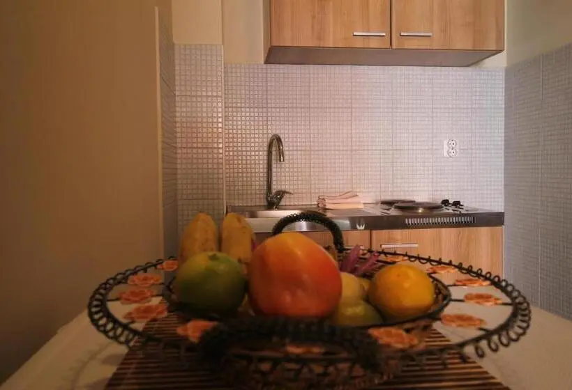 آپارتمان 1 خوابه با بالکن و چشم‌انداز دریا, Guest House Villa Pastrovka